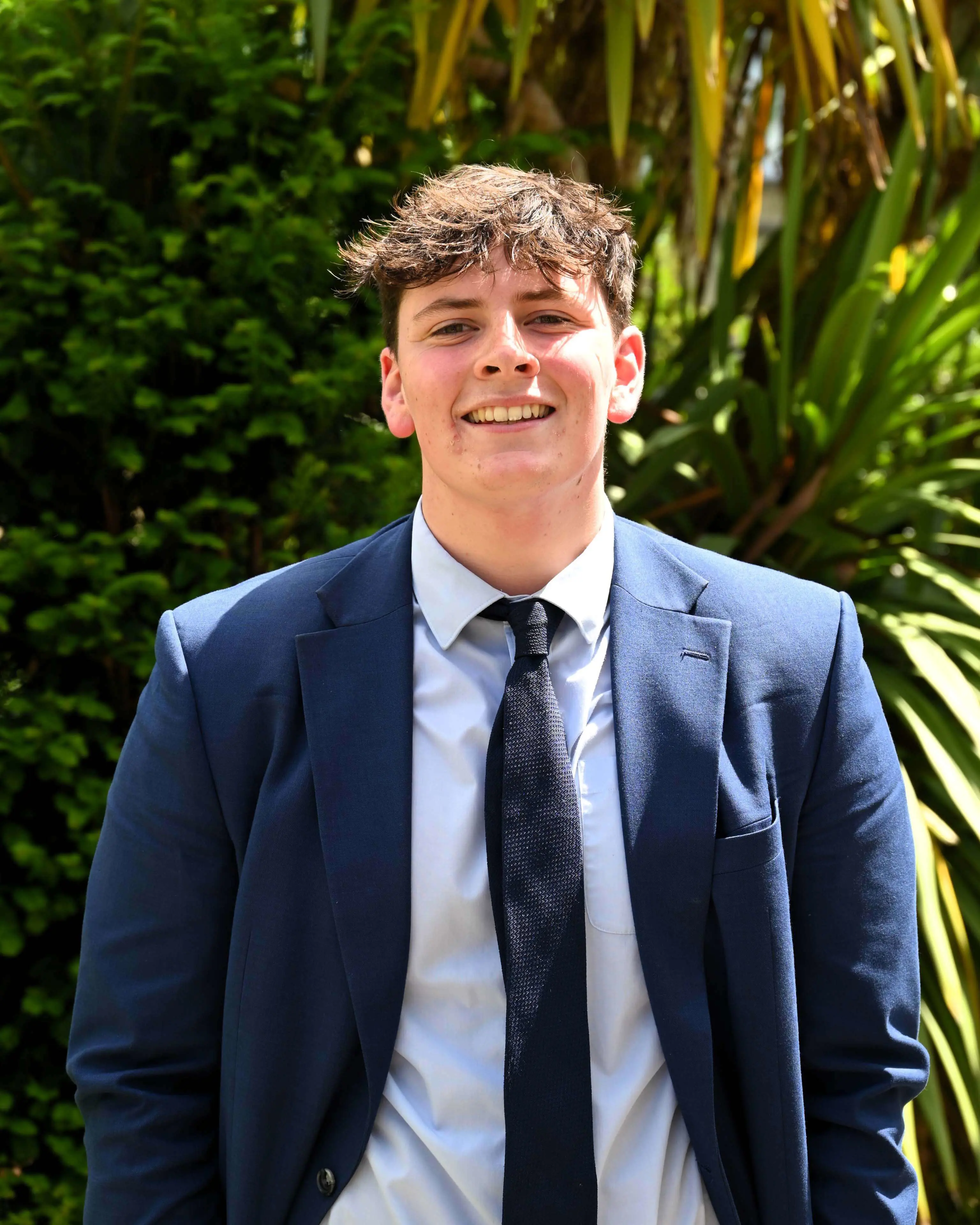 Giacomo, House Captain 2026–2027 at Clifton High School, pictured reflecting leadership, confidence, and a strong sense of community and belonging.